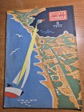 stiinta si tehnica august 1958-avalea jiului,litoralul marii negre,televiziunea