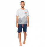 FC Barcelona pijamale de bărbați Short grey - XL