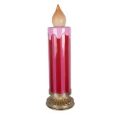 Cumpara ieftin Lumanare ceramica multicolora cu led 23x78 cm