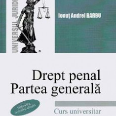 Drept penal. Partea generala Ed.2 - Ionut Andrei Barbu