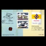 Aland (Finlanda) 1993 - Serviciile poștale, transport, colita neuzata