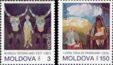 MOLDOVA 1993, Europa Cept, Arta, serie neuzată, MNH, Nestampilat