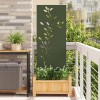 VidaXL Panou Decorativ de Grădină Olivengr&oslash;nn 50 x 140 cm 876325