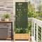vidaXL Panou Decorativ de Grădină Olivengr&oslash;nn 50 x 140 cm 876325