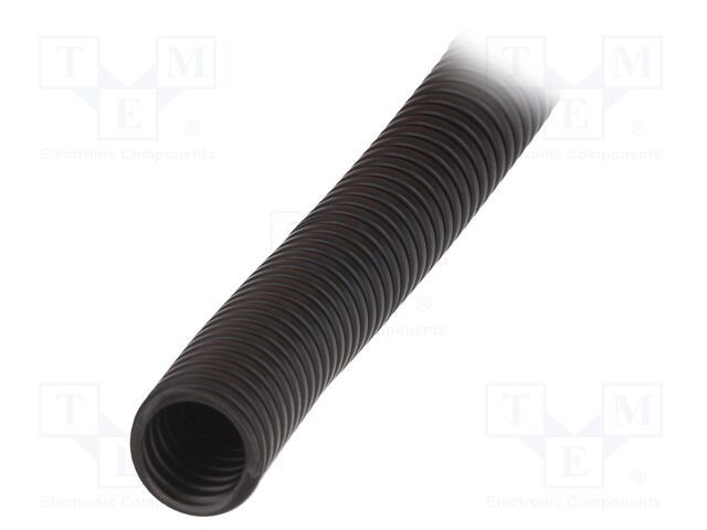 Tub de protecție HELLERMANNTYTON, Dimensiune 67, Polipropilenă Neagră -20&divide;90&deg;C