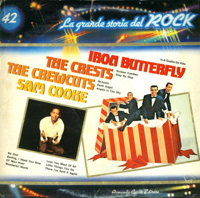 Vinil Various &amp;lrm;&amp;ndash; Iron Butterfly / The Crests / The Crew Cuts / Sam Cooke (NM) foto