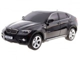 MASINA CU TELECOMANDA BMW X6 NEGRU CU SCARA 1 LA 24 SuperHeroes ToysZone, Rastar