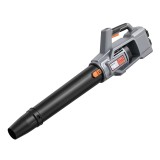 Outsunny Suflător de frunze fără fir 36V cu 2 Baterii de 4.0Ah și &Icirc;ncărcător Motor fără perii 1000W p&acirc;nă la 270 km/h Gri Deschis | Aosom Romania