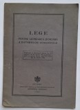 Legea pentru lichidarea judiciară a datoriilor comerciale &ndash; Monitorul Oficial, 1932