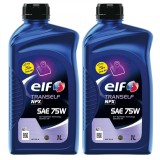 Cumpara ieftin Pachet 2 litri Ulei Elf pentru transmisie Tranself NFX (Tranself NF) GL4+ 75W
