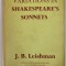 THEMES AND VARIATIONS IN SHAKEPEARE &#039;S SONNETS by J. B. LEISHMAN , 1963 , PREZINTA SUBLINIERI SI INSEMNARI CU CREIONUL *