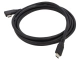 Cablu Goobay Thunderbolt 3 și 4, USB 3.2 2m Negru PVC 5Gbps 79422