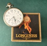 Ceas de buzunar Longines pentru Caile Ferate Romane