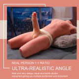Papusa Silicon Jason Vibratoare, Realistica, 55cm, Superskin, 3 Viteze, Anus &amp; Penis Vibrator, Sex Shop
