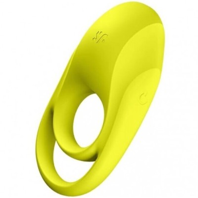 SATISFYER - SPECTACULAR DUO RING VIBRATOR YELLOW foto