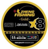 Fir Textil ZHENG FISHING PE LINE X8 Gold, 91kg, 0.16mm, 150m