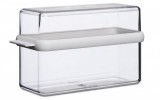 Cutie depozitare alimentara pentru paine Mepal Stora, alb transparent, 21.7 x 9 cm - SECOND