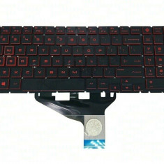 Tastatura Laptop, HP, Omen 15-DC, 15-DH, TPN-C143, TPN-C144, TPN-Q211, rosie, layout US