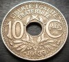 Moneda istorica 10 CENTIMES - FRANTA, anul 1939 * cod 1650, Europa