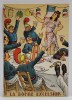 LA BOMBE EXCELSIOR , CARTE POSTALA ILUSTRATA , LITOGRAFIE SEMNATA JEAN PARIS , CU RETETA CULINARA PE VERSO , TEXT IN LB. FRANCEZA , 1946