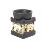 Suport Aromaterapie Ceramica Elefant, Lampa Uleiuri Esentiale, Umidificator Camera, Decoratiune Casa