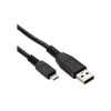 Cablu de date MicroUSB Negru Flextronics Original