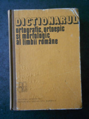 DICTIONARUL ORTOGRAFIC, ORTOEPIC SI MORFOLOGIC AL LIMBII ROMANE foto