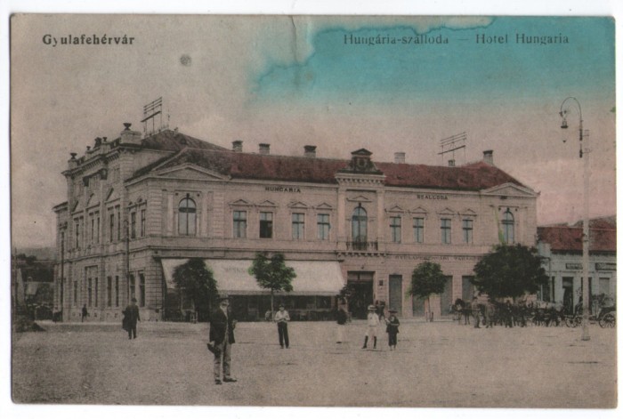 1925 - Alba Iulia, hotel Hungaria (jud. Alba)