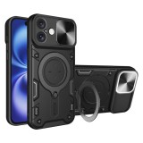 Husa iPhone 16 Asteroid GSM CamGuard Pro, negru
