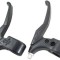 Manete frana plastic negru