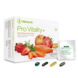 Pro Vitality+ 30 de pliculete Integrator nutritional de multiminerale, vitamine si omega-3