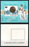 Ungaria 1980, Mi #3449 = Bl 145 I, sport, Olimpiada Moscova, medalii olimpice, colita speciala, MNH! 100 &euro;!