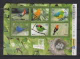 BRAZILIA 2009 FAUNA PASARI MI. BL.144 MNH