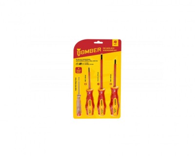 Set surubelnite Bomber VDE, 4 elemente, Villager VL072338 foto
