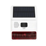 PNI SafeHouse HS006 Sirena Wireless de Exterior cu Incarcare Solara USB-C, Baterie 1000mAh, 100db