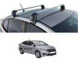 Bare Portbagaj Originale Dacia Logan 3 III (2021-2025) Aluminiu, Set 2 Bucati, 80kg