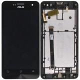 Capac frontal modul display Asus Zenfone 5 + LCD + digitizer negru