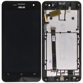 Capac frontal modul display Asus Zenfone 5 + LCD + digitizer negru foto