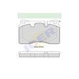 Set placute frana Icer 181788, parte montare : Punte Fata