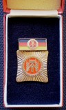 5.317 GERMANIA RDG DDR INSIGNA KOLLEKTIV DER SOZIALISTISCHEN ARBEIT FRONT