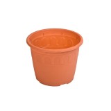 Ghiveci Hera diametru 40 cm, maro teracota