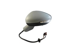 Oglinda exterioara Citroen Ds5, 09.2011-, Stanga, grunduita; incalzita; geam convex; cromat; 7 pini; cu semnalizare, View Max , CAPAC + BRAT VOPSIT G