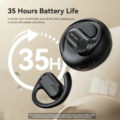 Casti TWS Vention, tip butoni, utilizare sport si multimedia, Bluetooth 5.3, 4 x mic, acumulator 400mAh/70mAh, durata baterie pana la 35 ore, IPX,ANC, foto