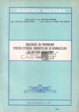 Culegere Programe Circuite si Semnale, Vol 1-2, Ardelean, Dragan, Petruta, Ed. Academia Militara 1977, Electronica, Metode Numerice