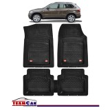 Covorase Auto Tip Tăviță Compatibile BMW X5 E70 (2006-2013), Negru, Design Antiderapant, Material Rezistent, Cauciuc
