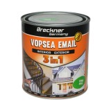 Vopsea email anticoroziva 3 in 1 Breckner Germany Verde 6018, 1L, Lucios, Direct pe rugina