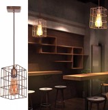 Lustra tip pendul TWSXTE, metal, cupru, 11,5 x 11,5 x 110 cm