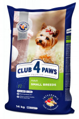 Hrana uscata pentru caini adulti de talie mica, Premium, Club 4 Paws, 14 kg foto