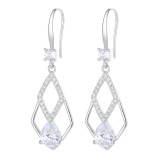 Cumpara ieftin Cercei argint 925, JW838, model elegant, placati cu rodiu