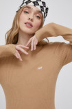 Cumpara ieftin Levi&#039;s pulover femei, culoarea bej, light